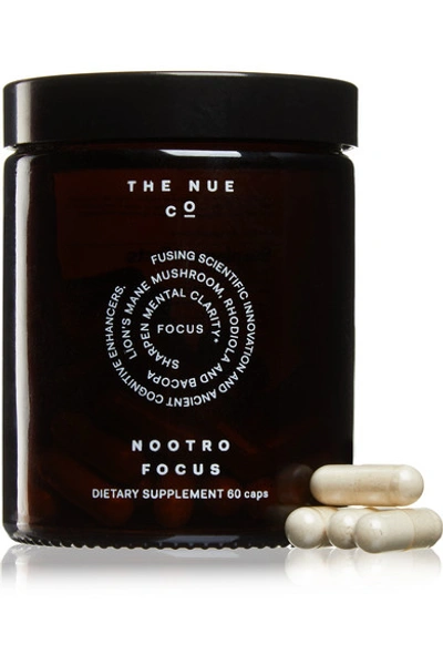 Shop The Nue Co Nootro-focus (60 Capsules) In Colorless