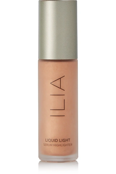 Shop Ilia Liquid Light Serum Highlighter - Astrid, 15ml In Pink