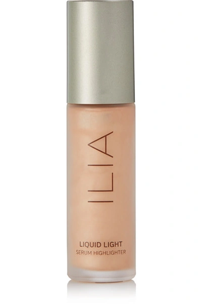 Shop Ilia Liquid Light Serum Highlighter - Nova, 15ml In Gold