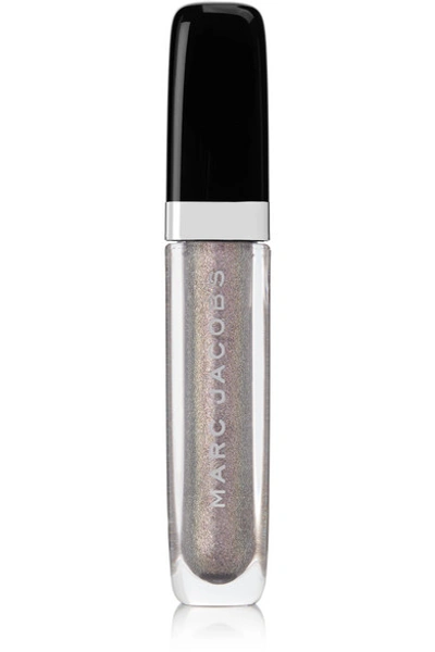 Shop Marc Jacobs Beauty Enamored Dazzling Gloss Lip Lacquer - Silver Surf
