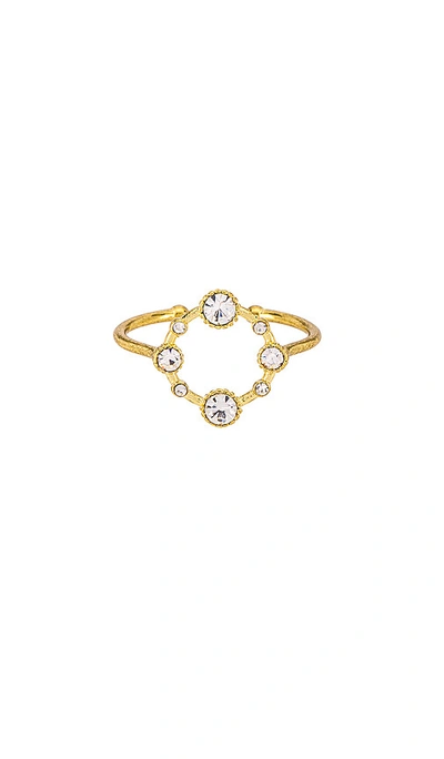 Shop Luv Aj The Bezel Diamond Ring In Gold