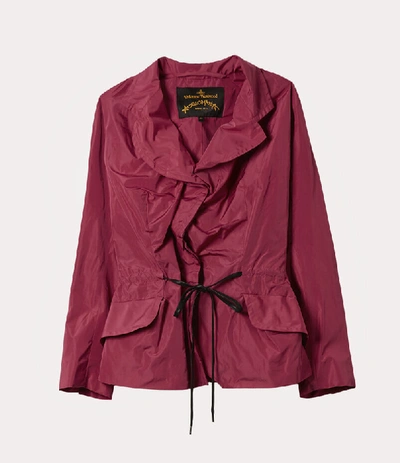 Shop Vivienne Westwood New Alcoholic Jacket Pink In Fuchsia
