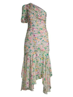 amur laura one shoulder dress
