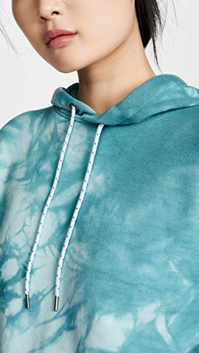 Shop Paige Oakley Hoodie In Mallard Blue/winter Sky