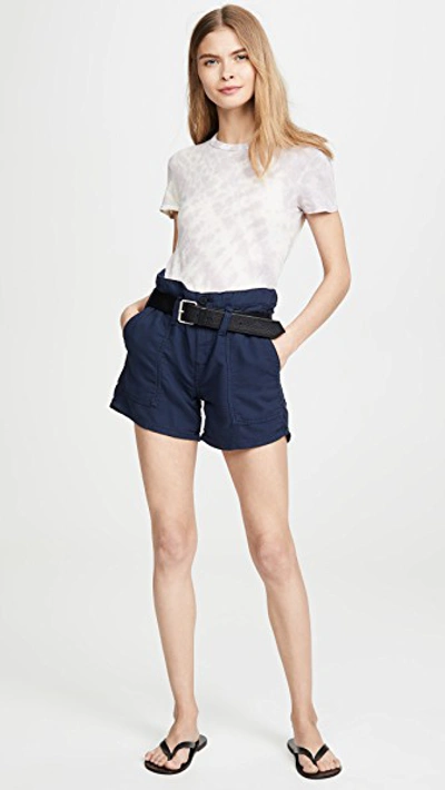 Shop Rta Saint Shorts In Navy