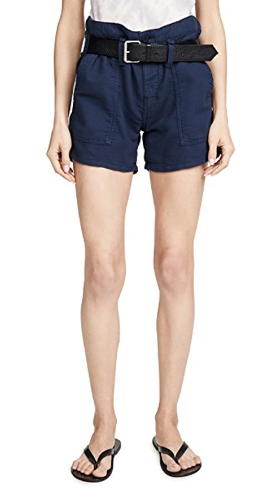 Shop Rta Saint Shorts In Navy