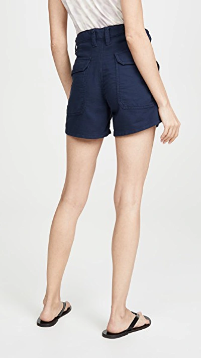 Shop Rta Saint Shorts In Navy