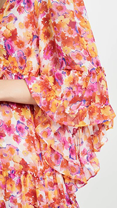 Shop Misa Yasemin Dress In Floral