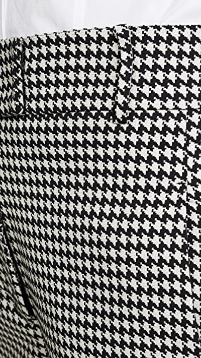 Shop Silvia Tcherassi Beatrice Pants In Houndstooth