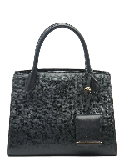 Shop Prada Bag In Black