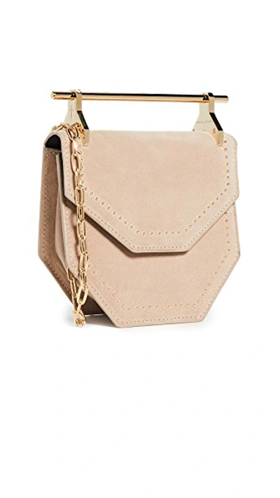 Shop M2malletier Mini Amor Fati Crossbody Bag In Beige