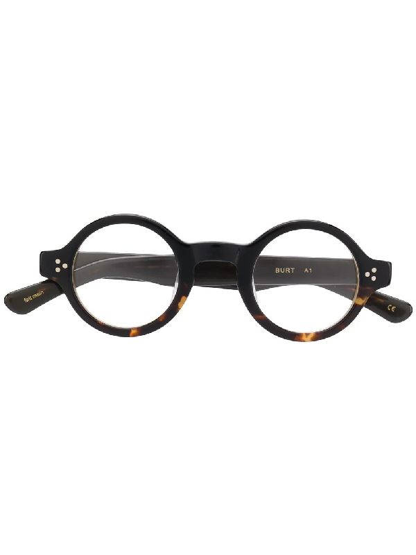 circular tortoiseshell glasses