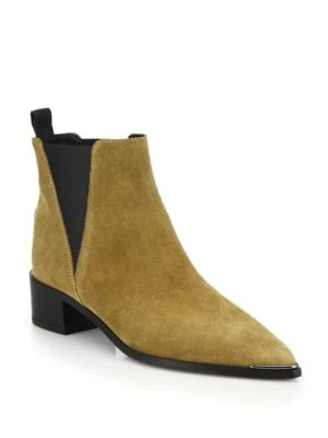 acne studios jensen suede ankle boots