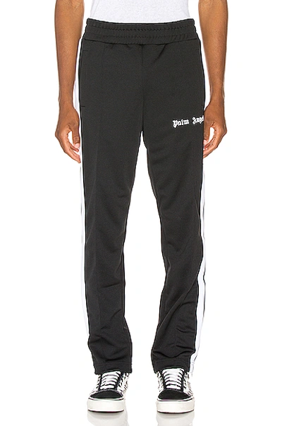 Shop Palm Angels Classic Track Pants In Black & White