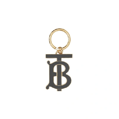 Shop Burberry Monogram Motif Gold-plated Key Charm