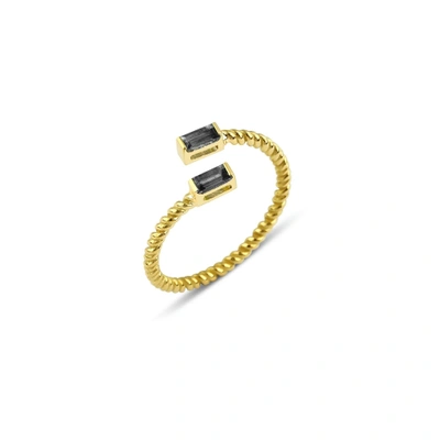 Shop Gfg Jewellery Lara Double Twist Diamond Ring