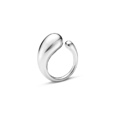 Shop Georg Jensen Mercy Ring Sterling Silver Large