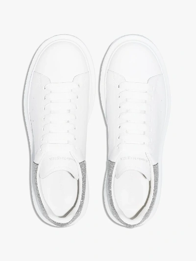 Shop Alexander Mcqueen Chunky Low-top Sneakers In White