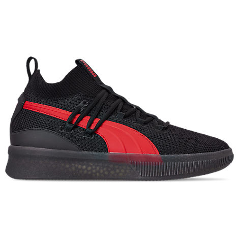 puma clyde all pro basketball shoes men's black