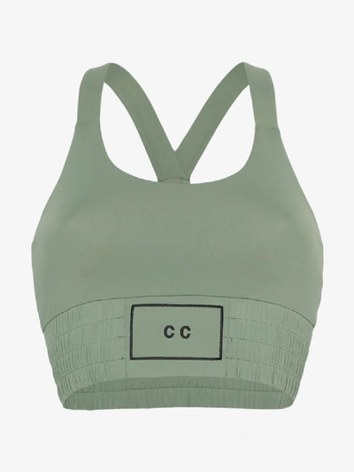 Shop Charli Cohen Contender Sports Bra In Green