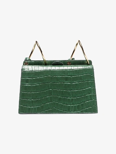 Shop Danse Lente Mini 'phoebe' Umhängetasche In Green