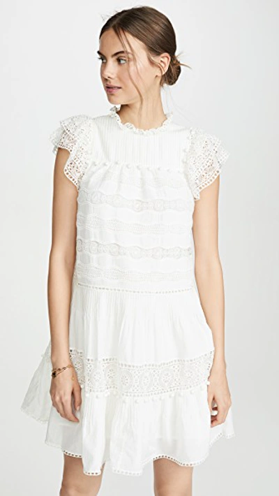 Shop Ulla Johnson Nora Dress In Blanc