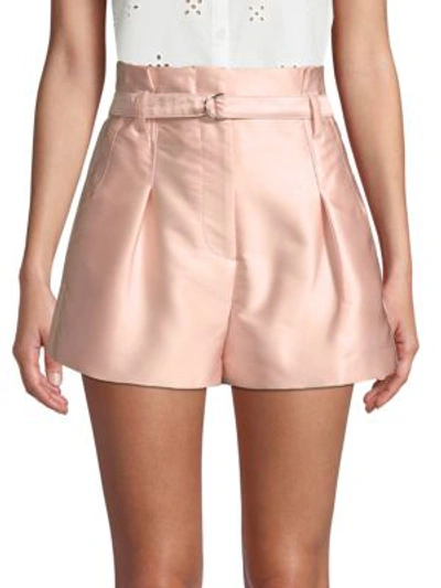 Shop 3.1 Phillip Lim / フィリップ リム High-waist Origami Shorts In Petal Pink