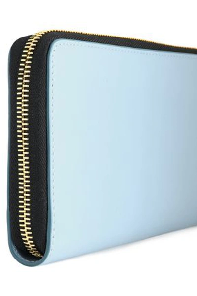 Shop Marni Woman Leather Continental Wallet Sky Blue