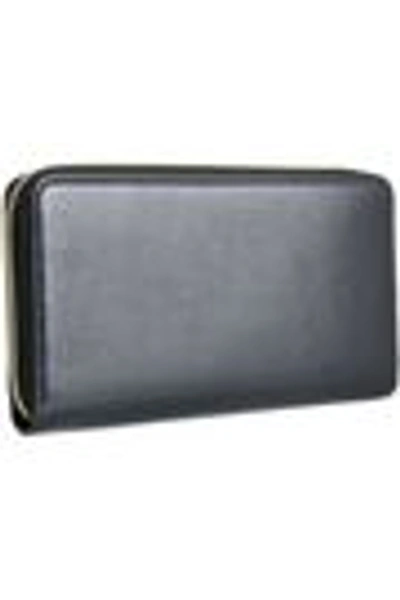 Shop Marni Woman Leather Continental Wallet Midnight Blue