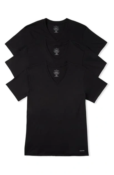 Shop Calvin Klein 3-pack Classic Fit T-shirt In Black