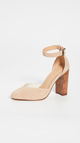 pointed toe block heel sandals