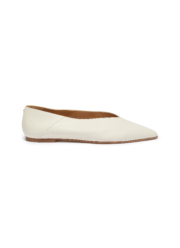 cream flats