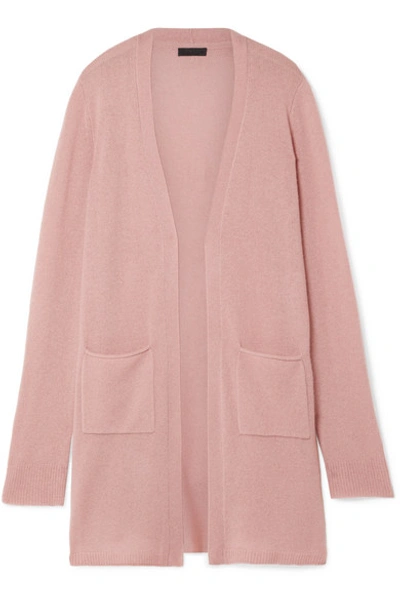 Shop Atm Anthony Thomas Melillo Cashmere Cardigan In Pink