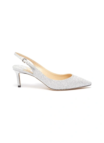 Shop Jimmy Choo 'erin 60' Glitter Slingback Pumps