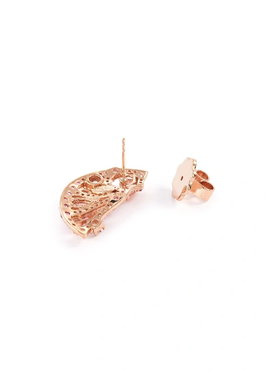 Shop Anabela Chan 'grapefruit Slice' Diamond Gemstone Cutout Earrings