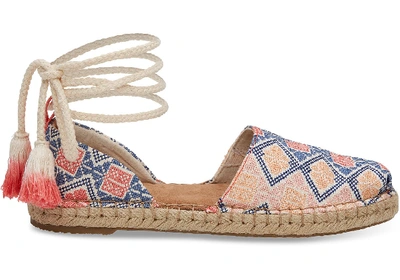 Shop Toms Geo Embroidered Women's Katalina Espadrilles Shoes