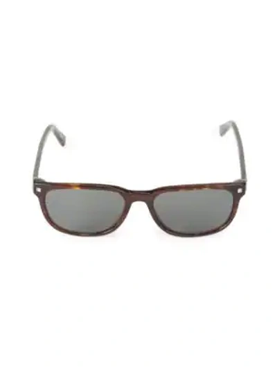 Shop Ermenegildo Zegna 56mm Browline Cat Eye Sunglasses In Havana