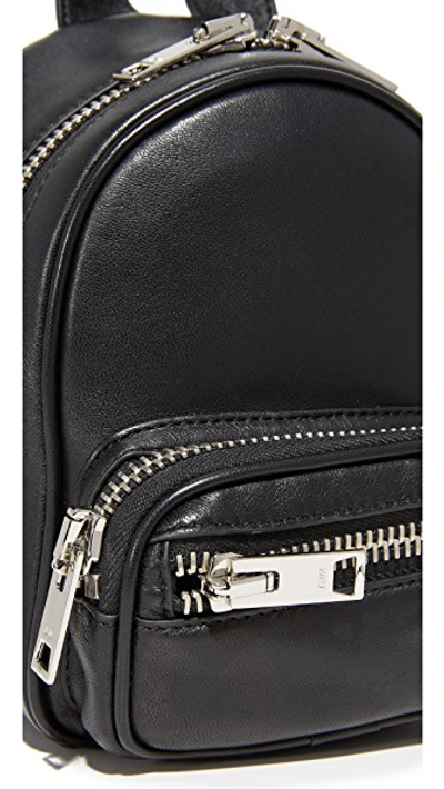 Shop Alexander Wang Attica Soft Mini Cross Body Bag In Black