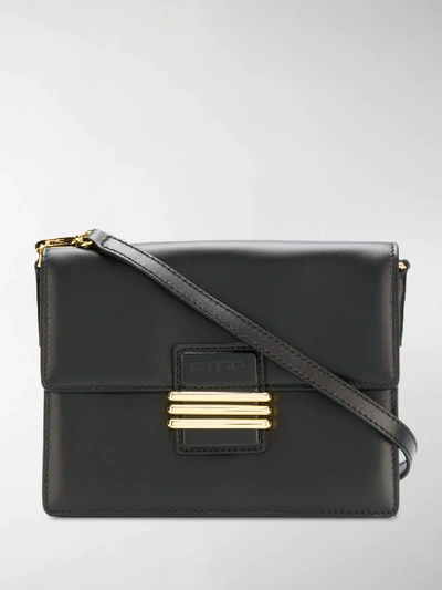 Shop Etro Embroidered Strap Cross-body Bag In Black