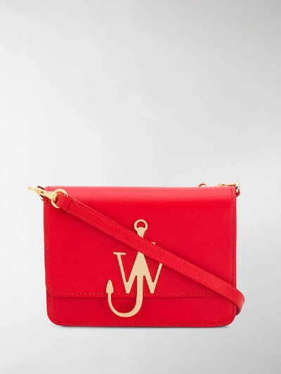 Shop Jw Anderson Anchor Logo Bag In Red