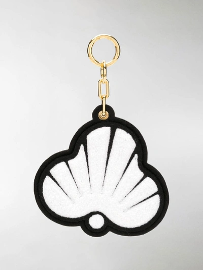 Shop Chaos Chenille Club Keyring In White