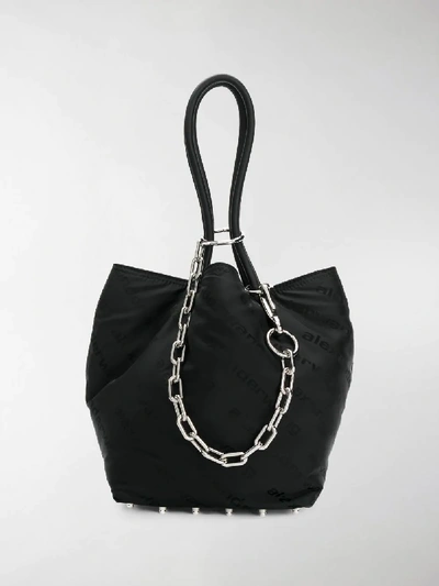 Shop Alexander Wang Small Roxy Tote In Black