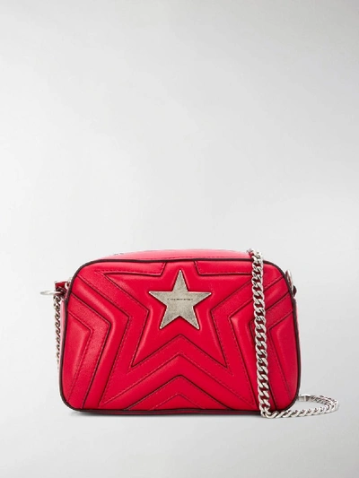 Shop Stella Mccartney Stella Star Crossbody Bag In Red