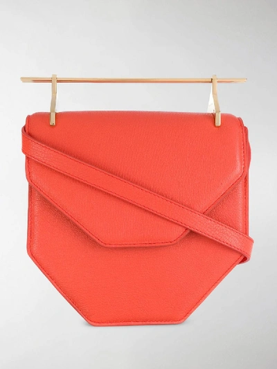 Shop M2malletier Amor Fati Shoulder Bag In Orange