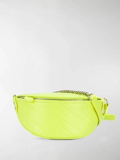 Shop Balenciaga Souvenirs Xxs Belt Bag In Green