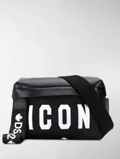 Shop Dsquared2 Icon Belt Bag In Black