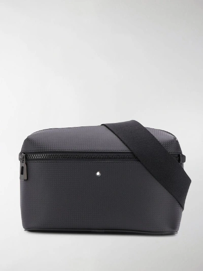 Shop Montblanc Logo Belt Bag In Black