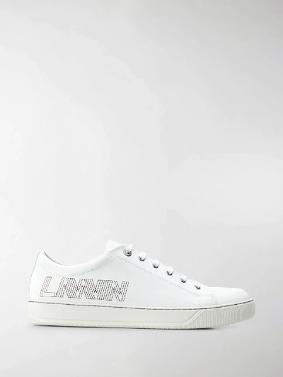 Shop Lanvin 3d Print Sneakers In White