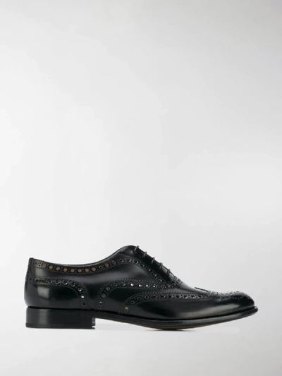 Shop Church's Burwood Polished Oxford Brogue In Black