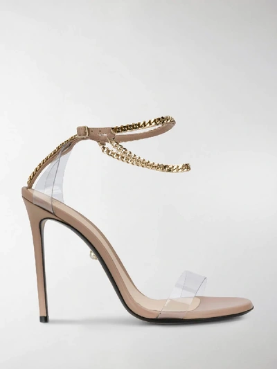 Shop Alevì Valentina Sandals In Neutrals